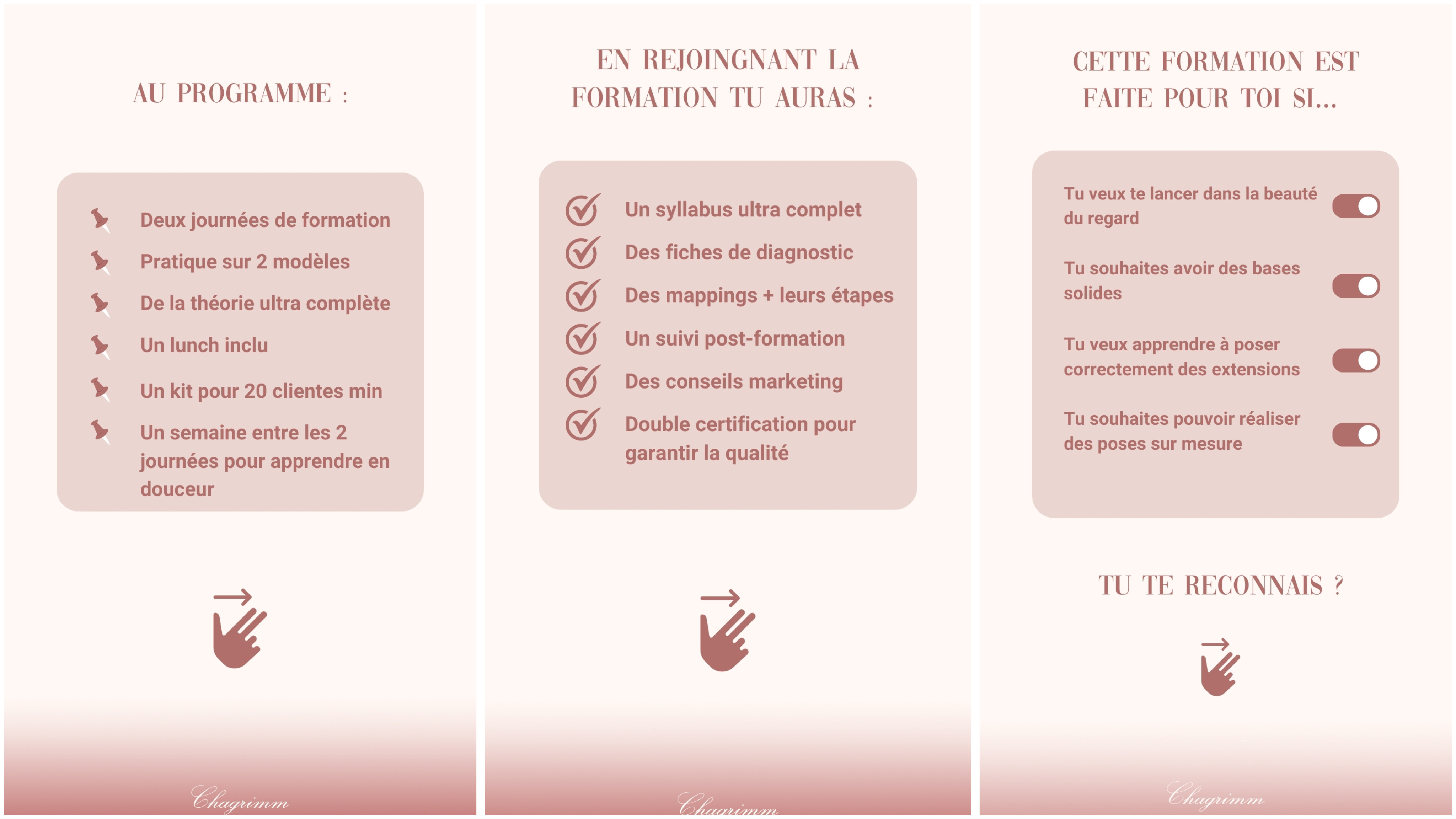 Atouts de la  FORMATION base CIL à CIL